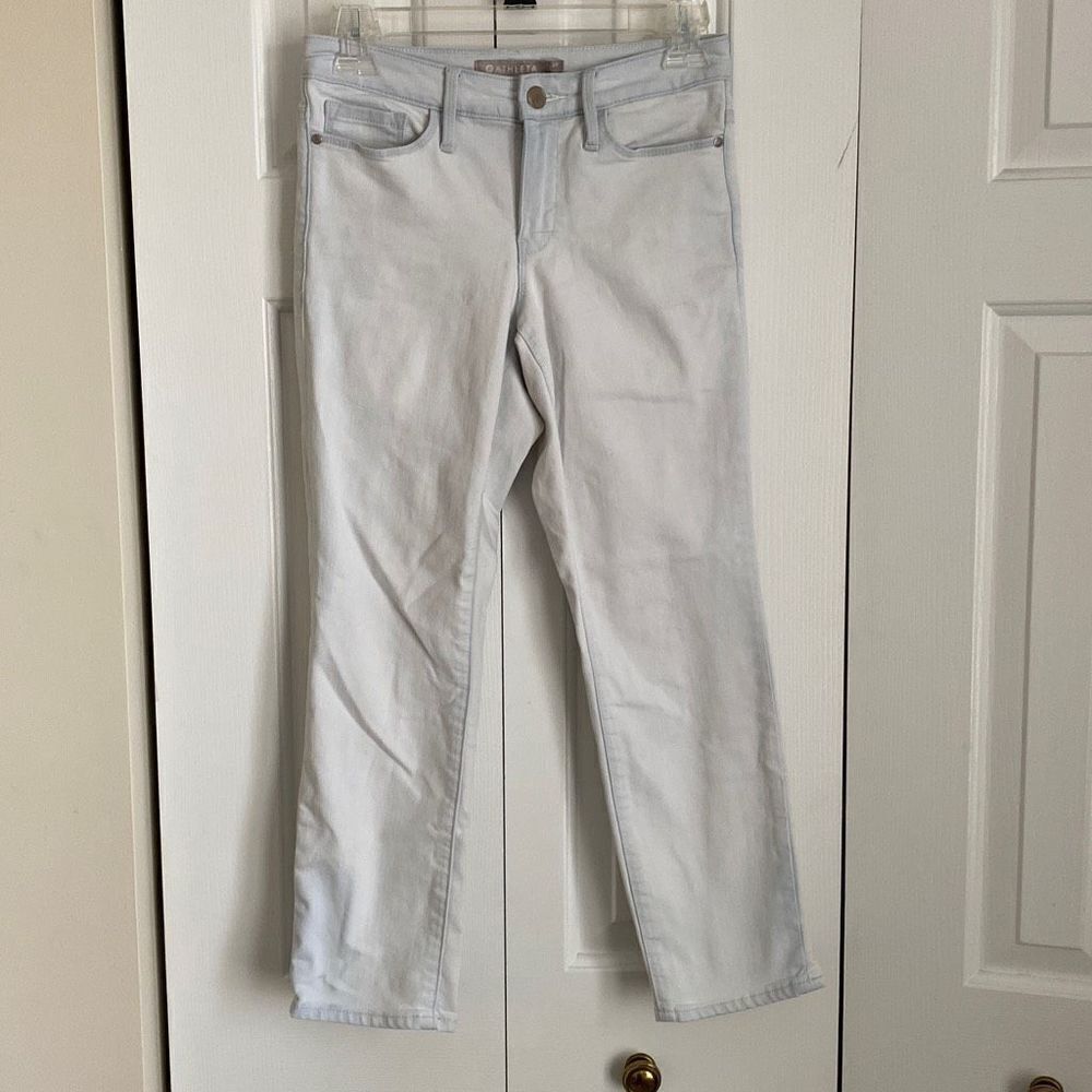 Athleta Sculptek Skinny‎ Biscayne Wash Jeans Size 2P
